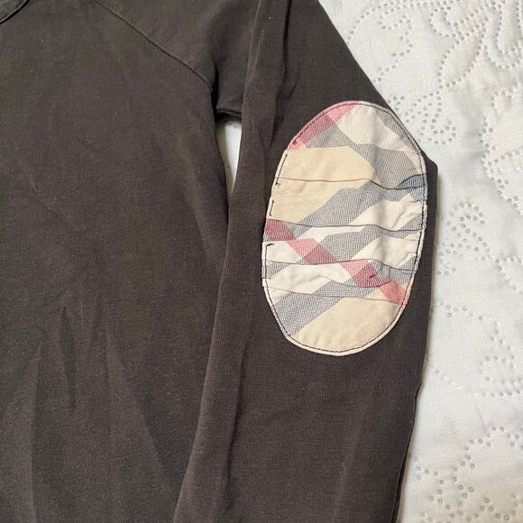 Burberry Elbow Patch Shirt Size 4 - Picture 4 of 8